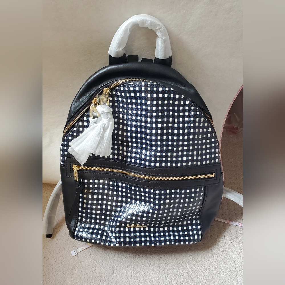 NWT genuine leather backpack